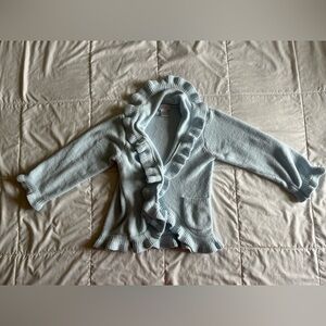 Women’s Baby Blue Softies 3/4 Sleeve Sweater